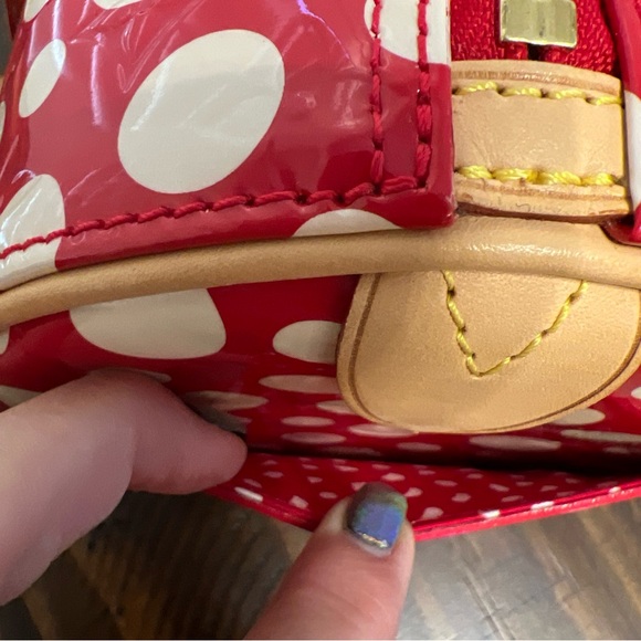 LOUIS VUITTON Vernidot Dot Infinity Papillon 30 Yayoi Kusama Tote Bag Red NEW! - Picture 9 of 14